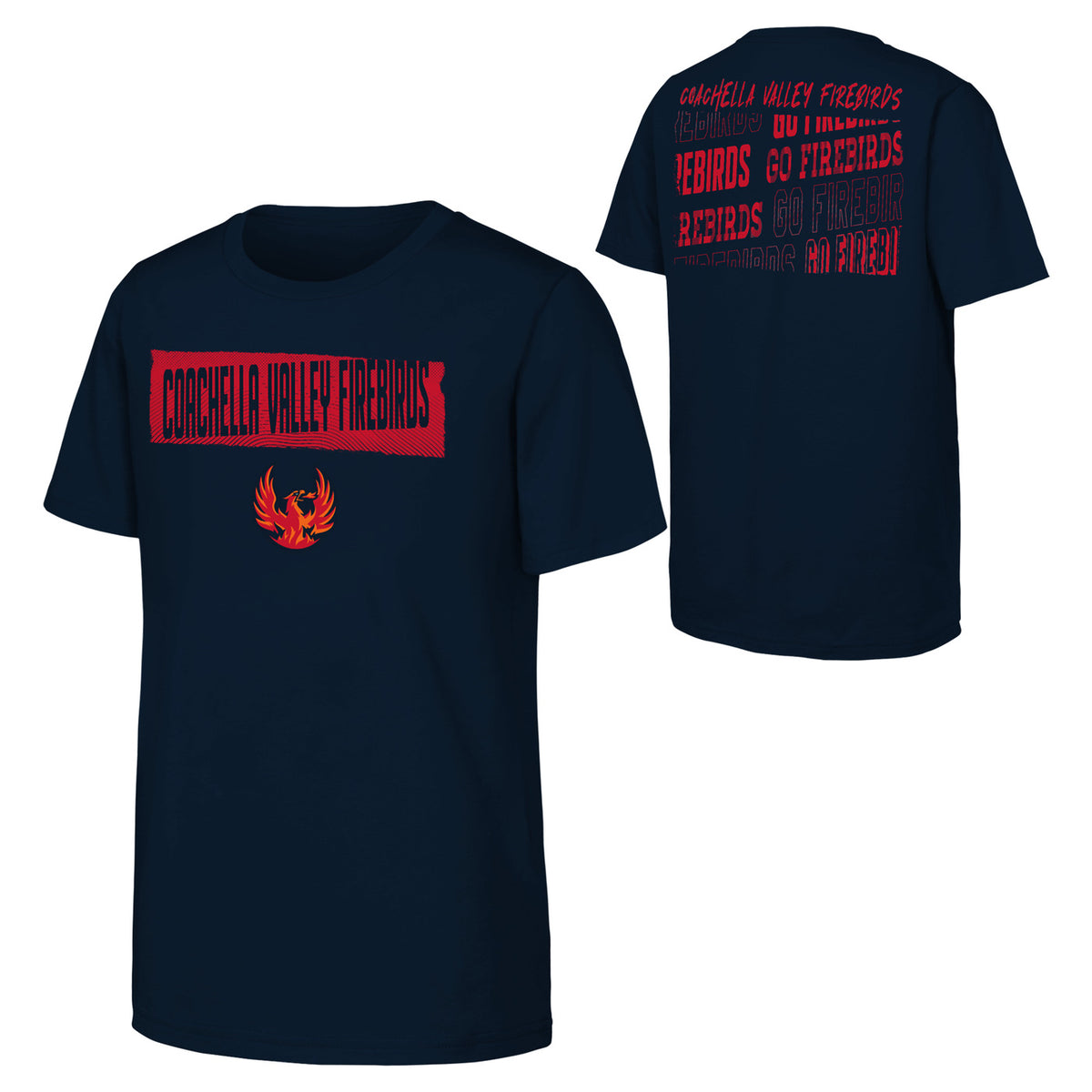 Coachella Valley Firebirds Outerstuff Tale of the Tape Youth Tee