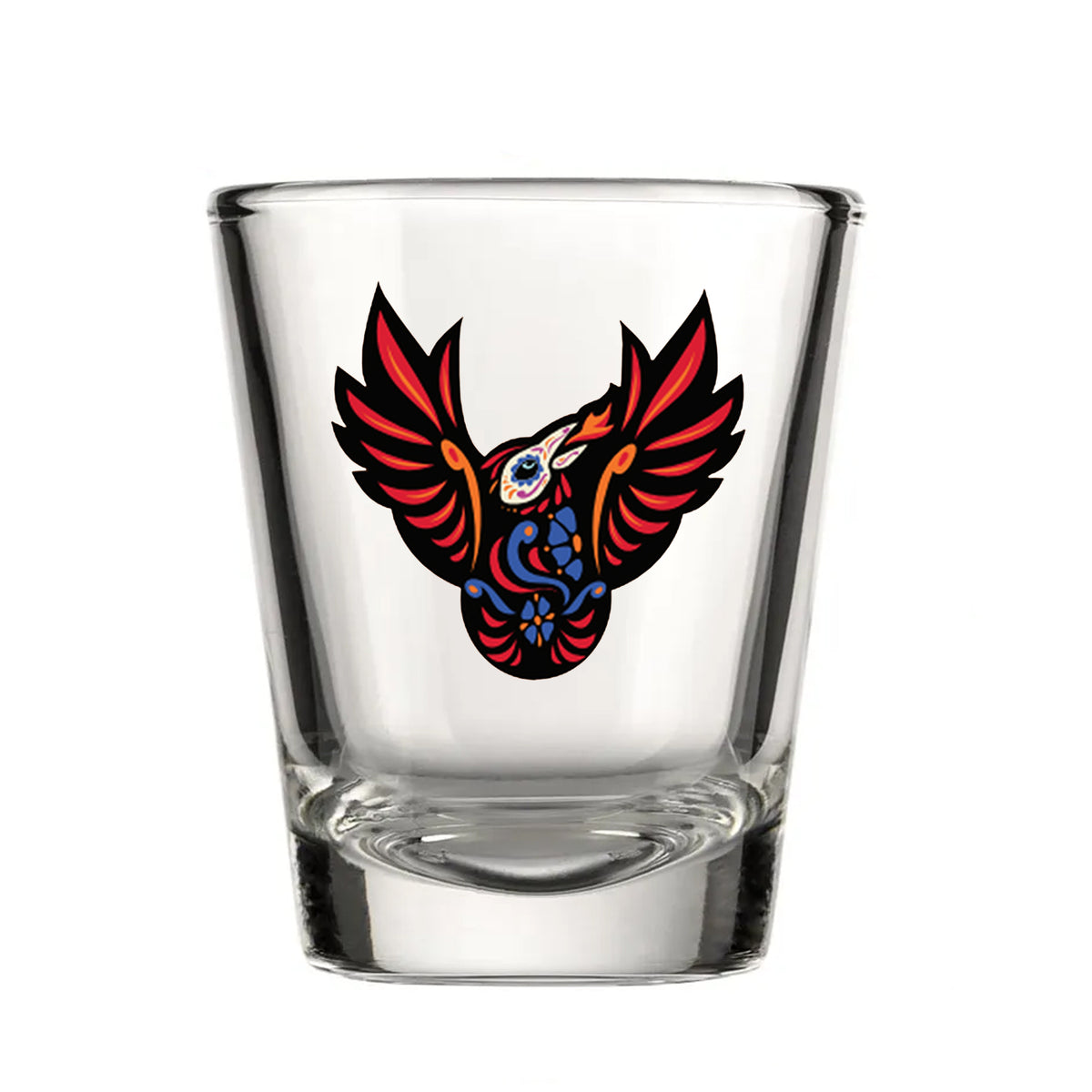 Coachella Valley Firebirds Los Firebirds 2oz Shot Glass