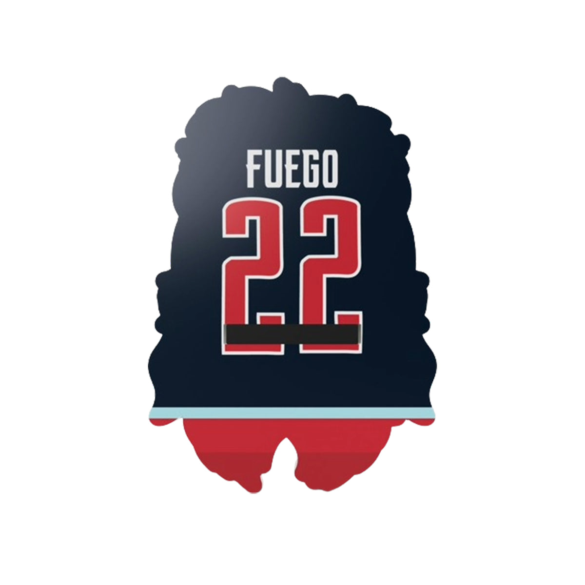 Coachella Valley Firebirds Fuego Face Sign