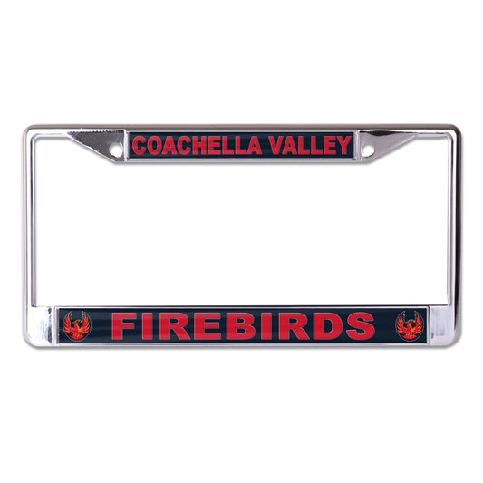 CVF Firebirds Chrome License Frame