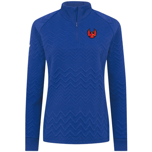 Coachella Valley Firebirds Navy Womens Afterglow Quarter Zip