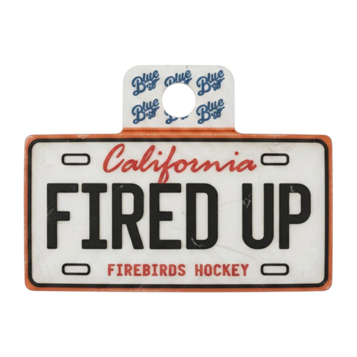 Coachella Valley Firebirds Fired Up CA License Plate Sticker