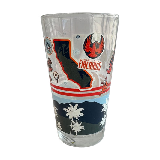 Coachella Valley Firebirds Native Pint Glass