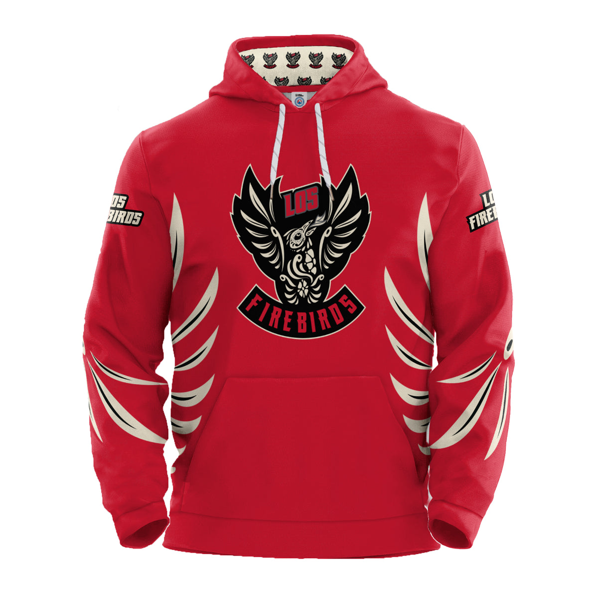 Coachella Valley Firebirds Los Firebirds Bench Clearers Red Hoodie