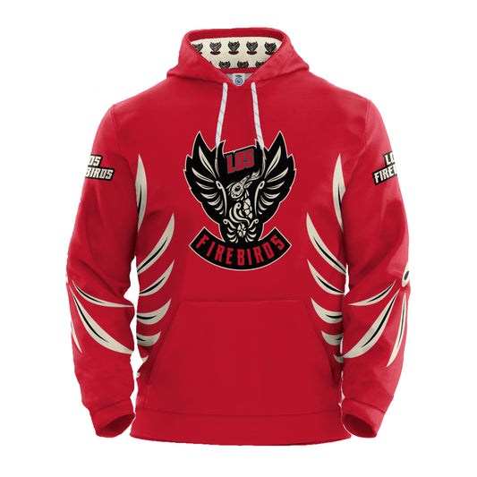 Coachella Valley Firebirds Los Firebirds Bench Clearers Red Hoodie