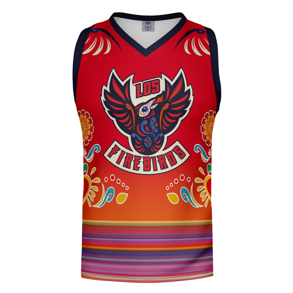 Coachella Valley Firebirds Los Firebirds Bench Clearers Dia de los Muertos Tank Top