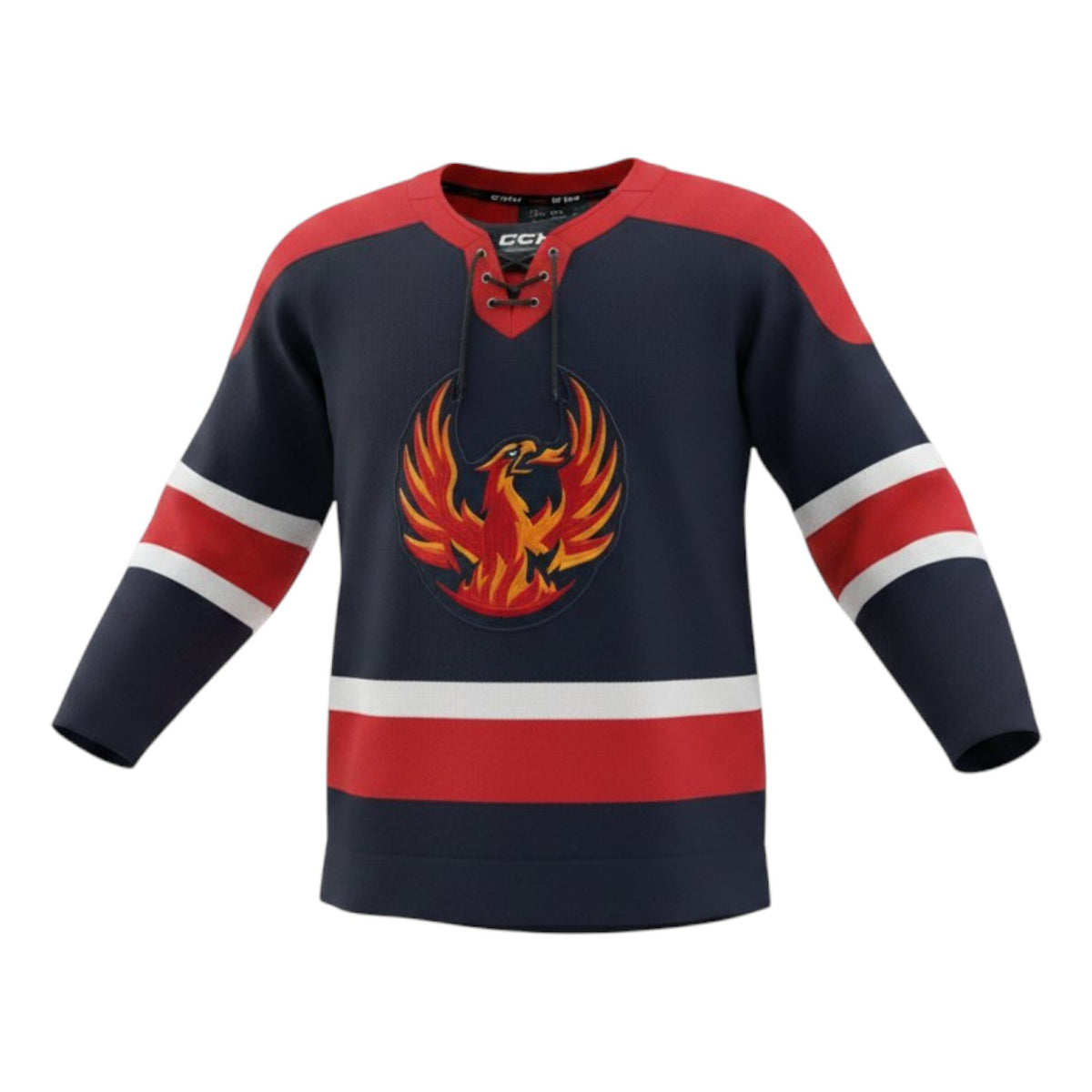 Coachella Valley Firebirds CCM Navy Heritage Sweater
