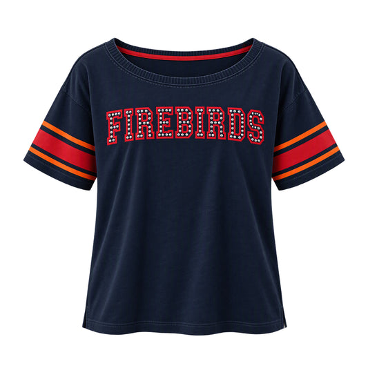 Coachella Valley Firebirds Tina Studded Tee