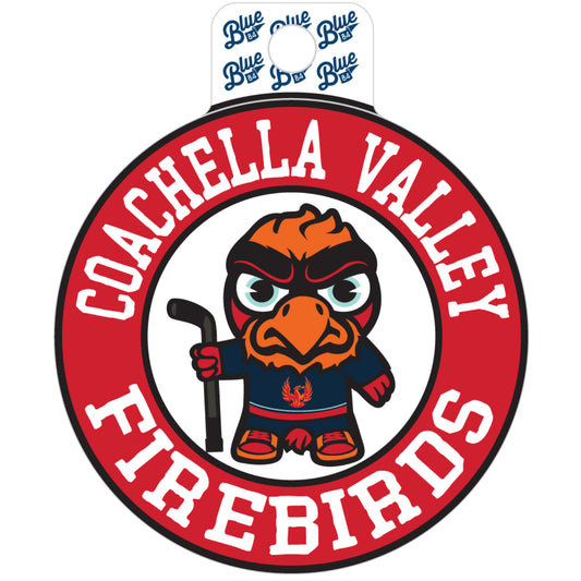 Coachella Valley Firebirds Tokyodachi Case in Point Sticker