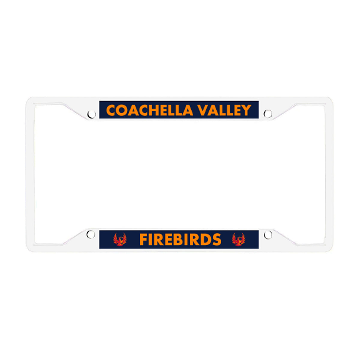 Coachella Valley Firebirds Primary License Plate Frame