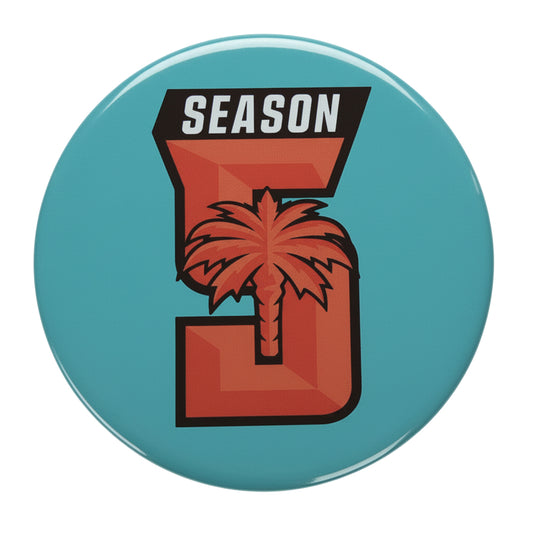 Coachella Valley Firebirds 5th Anniversary Firebird Logo Puck