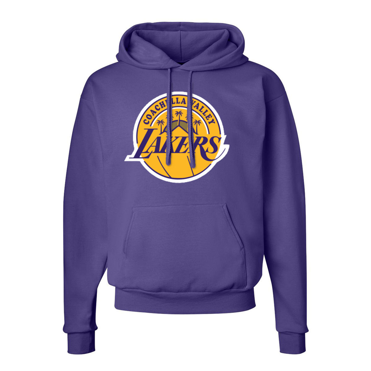Coachella Valley Lakers Primary Purple Hoodie