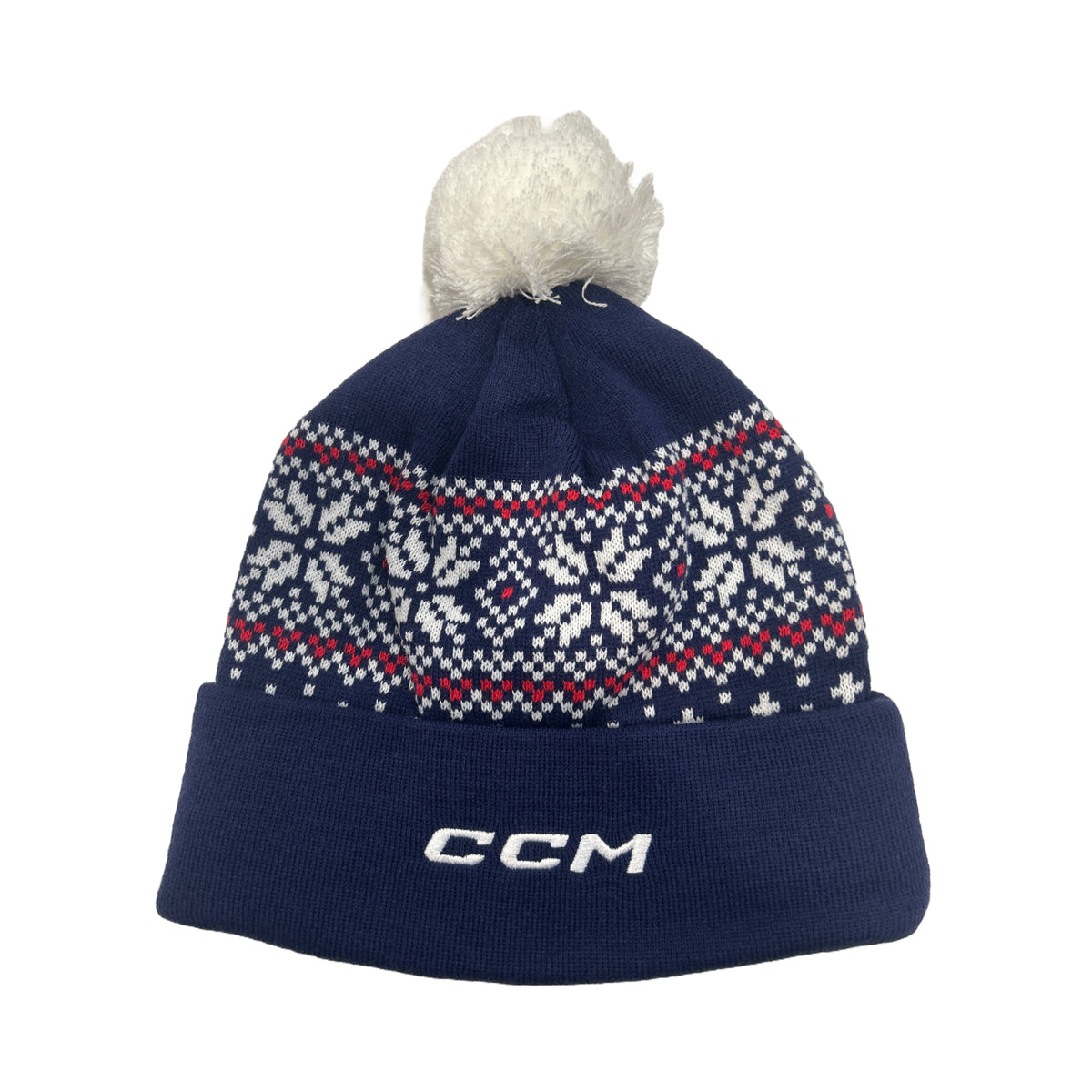 Coachella Valley Firebirds CCM Snowflake Pom Beanie